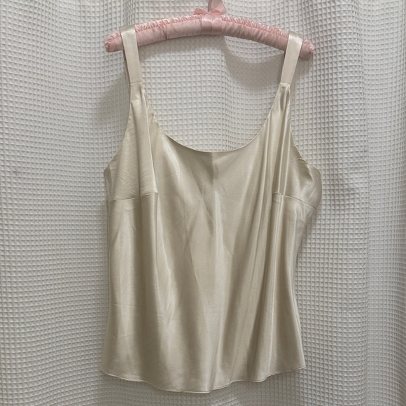 Vintage Cream 100% Silk Camisole - 20W - Picture 1 of 6